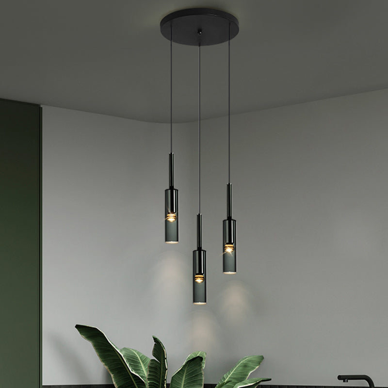 Cylindrical Pendant Lighting Fixtures Contemporary Kitchen Pendant Lights