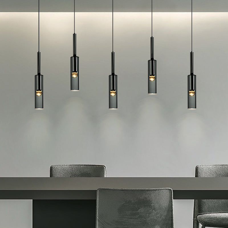 Cylindrical Pendant Lighting Fixtures Contemporary Kitchen Pendant Lights