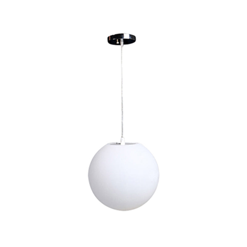 1-Licht-minimalistischer Stil hängender Licht, Acryl-Globus-Anhängerleuchte