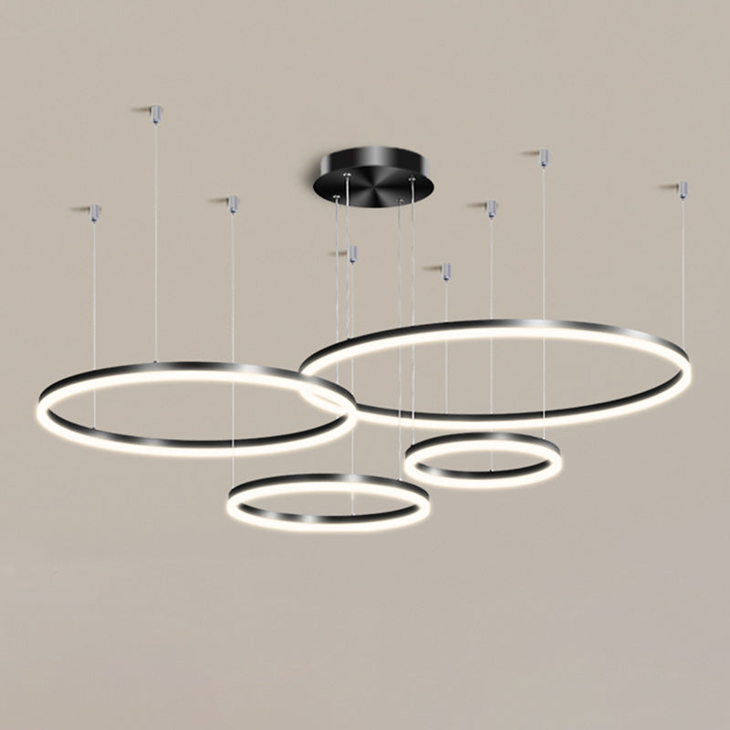 Zeitgenössische mehrschichtige verstellbare Anhängerbeleuchtung für den Lebensraum im Wohnzimmer