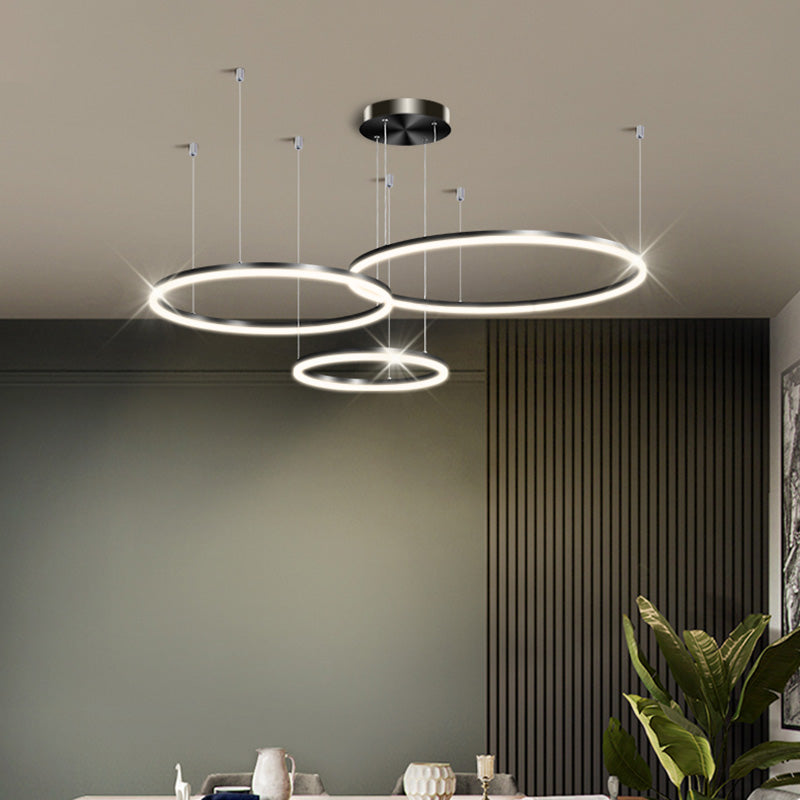 Zeitgenössische mehrschichtige verstellbare Anhängerbeleuchtung für den Lebensraum im Wohnzimmer