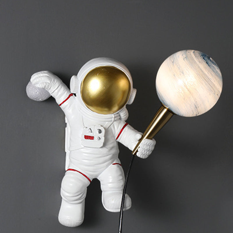 Minimalismo moderno Disparo de pared doméstica con sombra blanca para la habitación de los niños del dormitorio