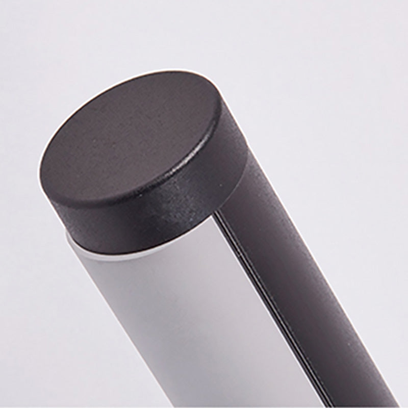 Metalen lineaire wandlicht SCONCES LED HEDENDAAGE WANDELEMUST LICHTBRIJFTE IN ZWART