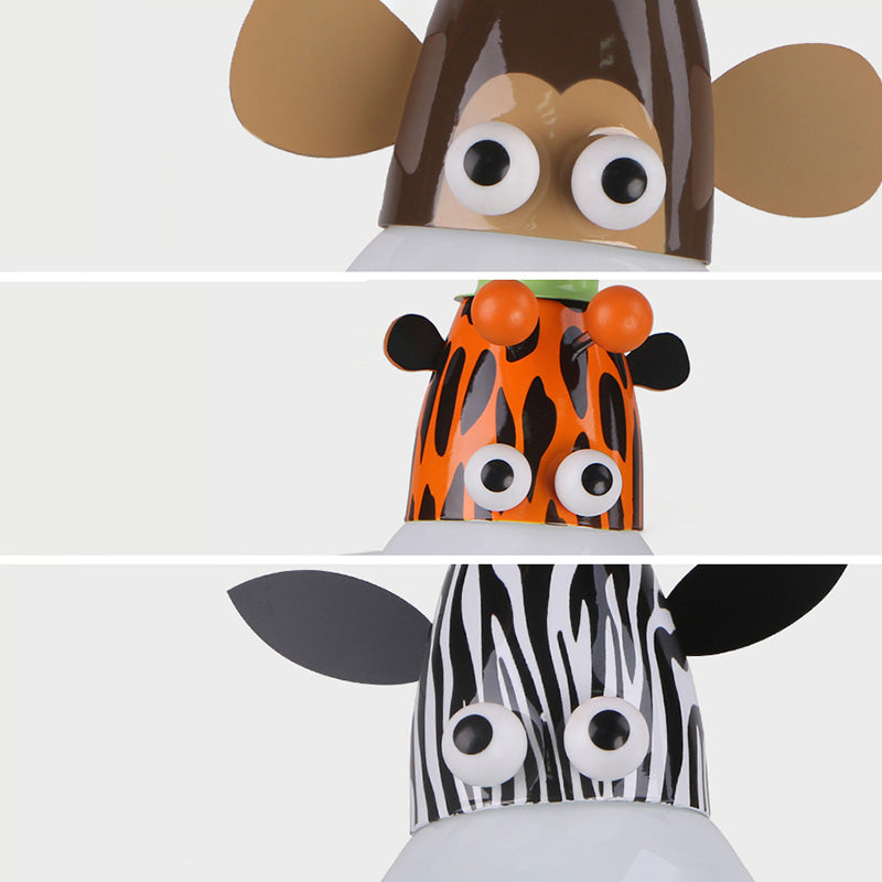 Luces creativas de luz de pared de estilo moderno Lámpara de forma de animal para la habitación del niño dormitorio