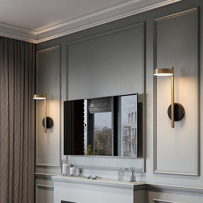 Luz de luz cálida/blanca/neutral apliques de luz contemporáneos de montaje de pared.