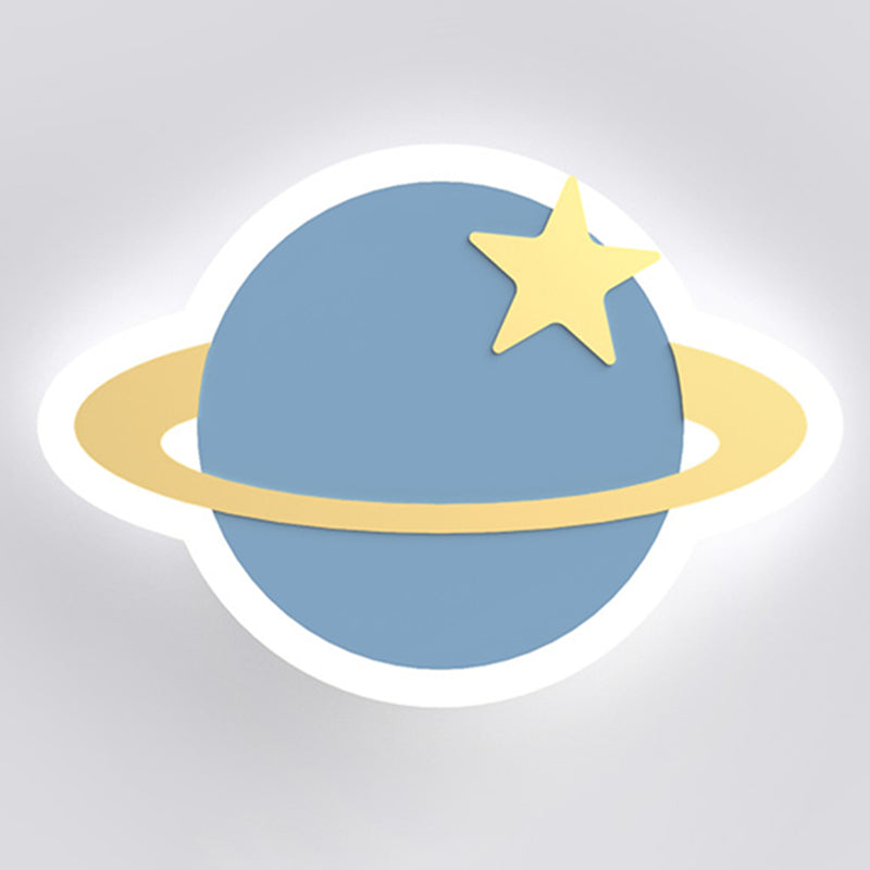 Kids Multiple Shaped Wall Mounted Light Fixture Bedroom Wall Mount Light Fixture