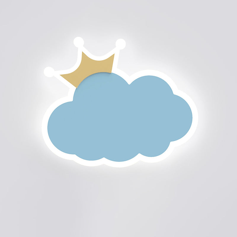 Kids Multiple Shaped Wall Mounted Light Fixture Bedroom Wall Mount Light Fixture