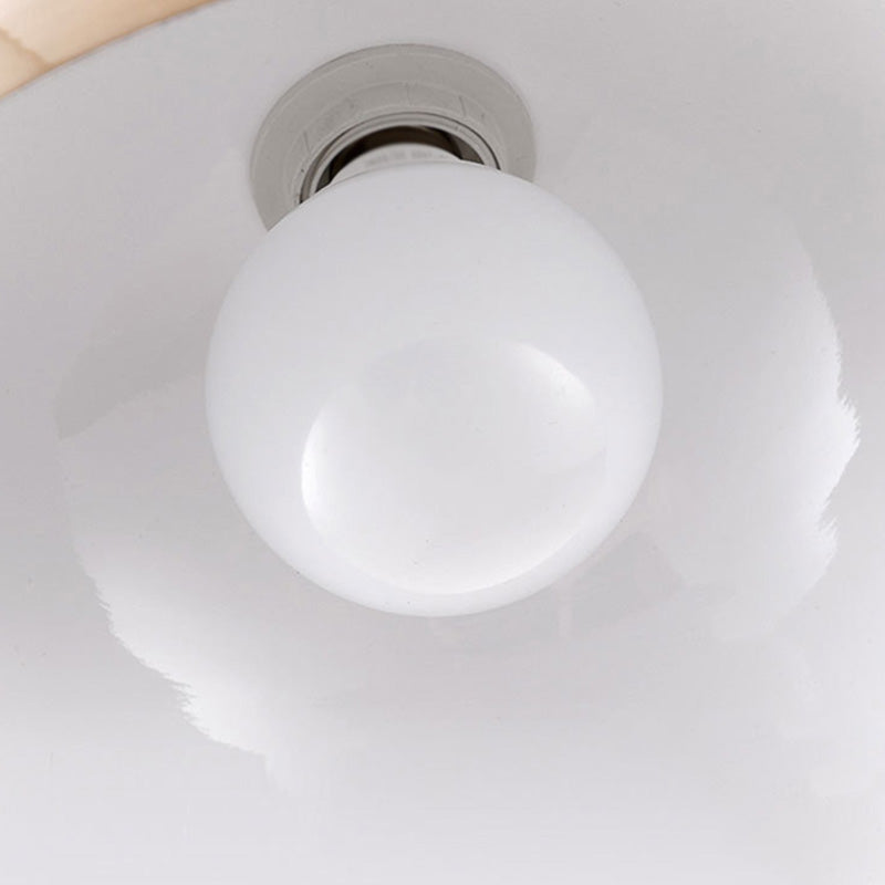 Modern Shaded Hanging Pendant Light Metal Dinning Room Suspended Lighting Fixture in Gold