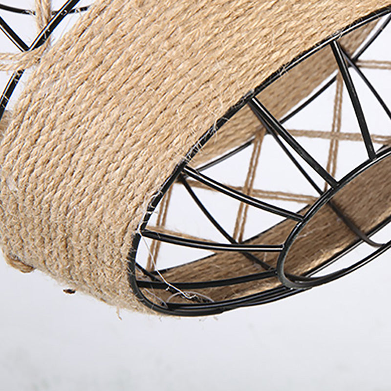 Schattierende Anhängerleuchten Seilleuchte für industrielle Stile in Beige