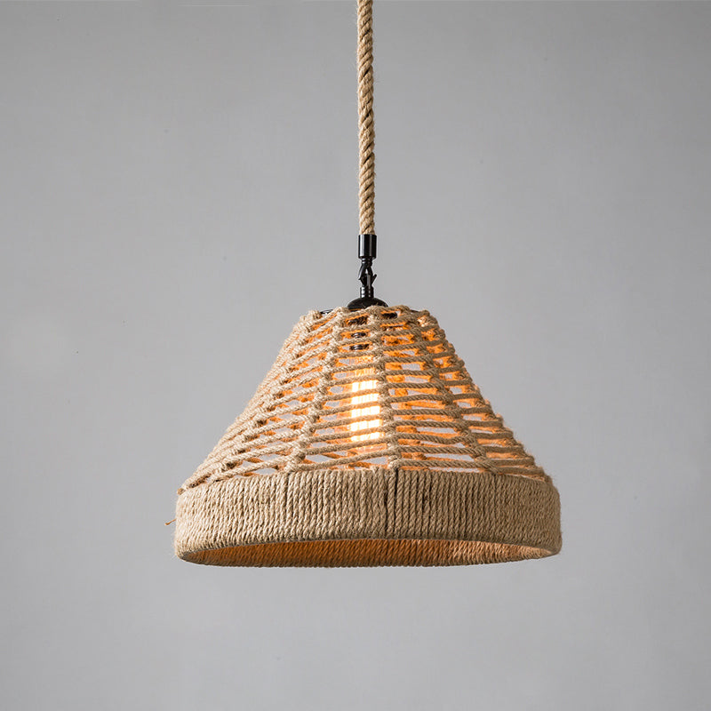 Schattierende Anhängerleuchten Seilleuchte für industrielle Stile in Beige