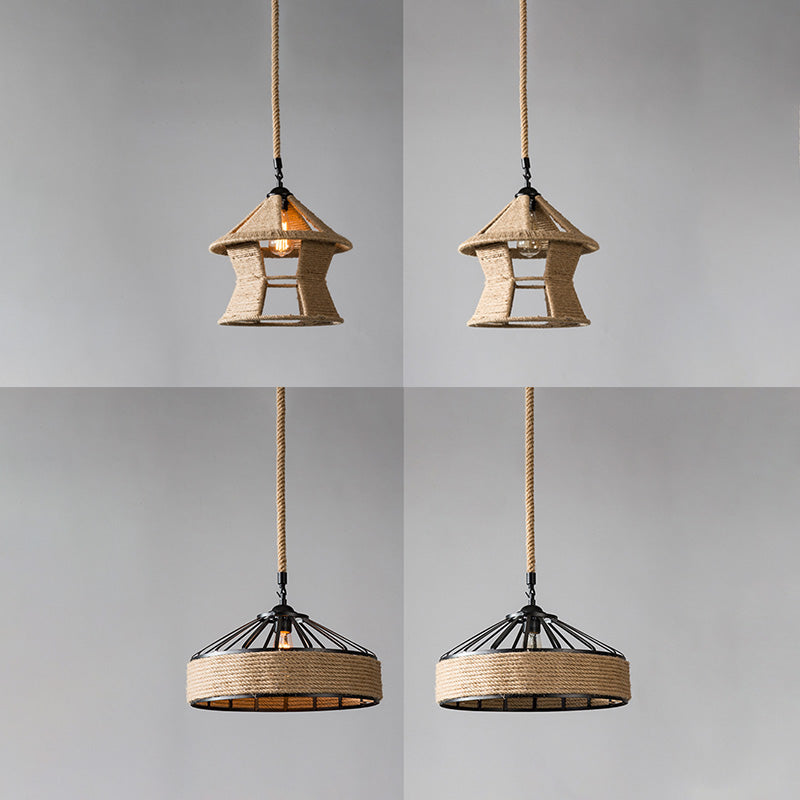 Schattierende Anhängerleuchten Seilleuchte für industrielle Stile in Beige