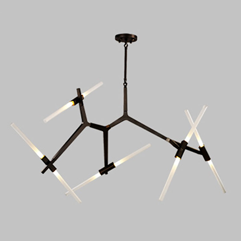 Plafond de lampe à LED multi-lumière contemporaine Light Hanging Light Geométrique moderne Light