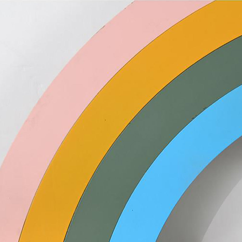 Rainbow Sconce Light Fixtures LED Single Bulb Wall Lamp for Child Room