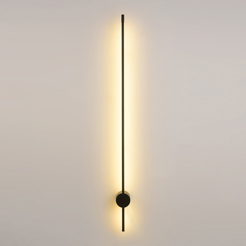 LED Flush Mount Wall Sconce with Acrylic Shade Modern Sconce Light Fixture