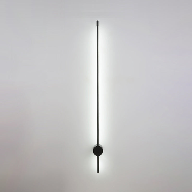 LED Flush Mount Wall Sconce with Acrylic Shade Modern Sconce Light Fixture