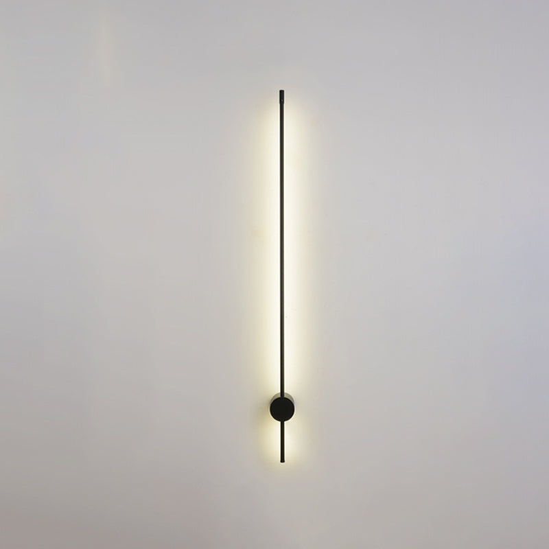 LED Flush Mount Wall Sconce with Acrylic Shade Modern Sconce Light Fixture