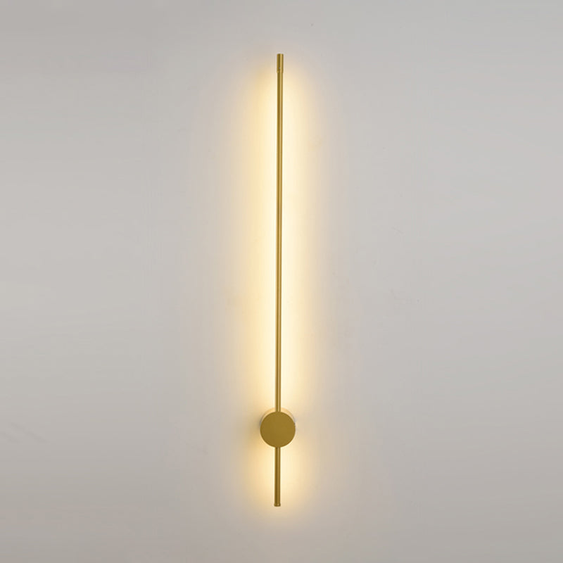 LED Flush Mount Wall Sconce with Acrylic Shade Modern Sconce Light Fixture