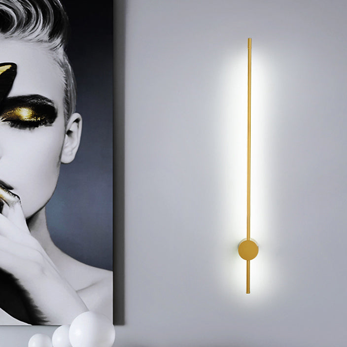 LED Flush Mount Wall Sconce with Acrylic Shade Modern Sconce Light Fixture