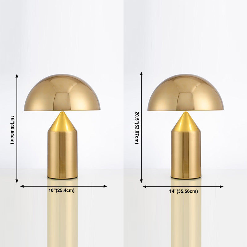 Contemporary Style 3-Bulbs Simplicity Metal Table Lamp for Bedroom Living Room