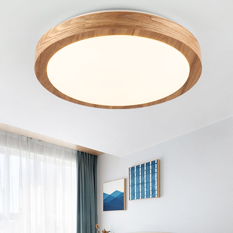 Luz de techo de montaje moderno de la luz de techo 1-Luz de montaje a ras de luz de techo con sombra acrílica