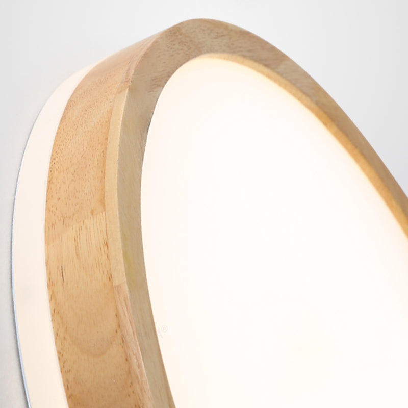 Luz de techo de montaje moderno de la luz de techo 1-Luz de montaje a ras de luz de techo con sombra acrílica