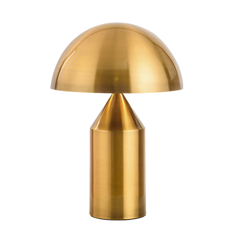 Metal Dome Shaped Nights and Lamp Contemporary Style Table Light for Bedroom