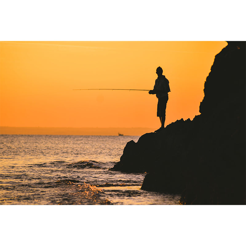 Photography Style Seascape Mural Wall Decor Environment Friendly for Living Room