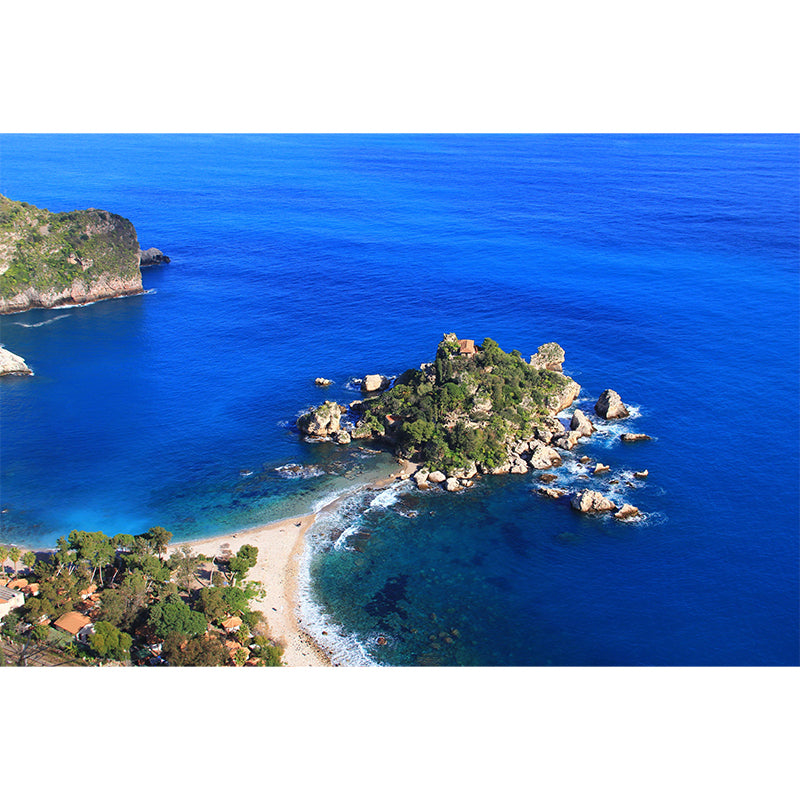 Contemporary Beautiful Seascape Mural Wall Decor Environment Friendly for Living Room