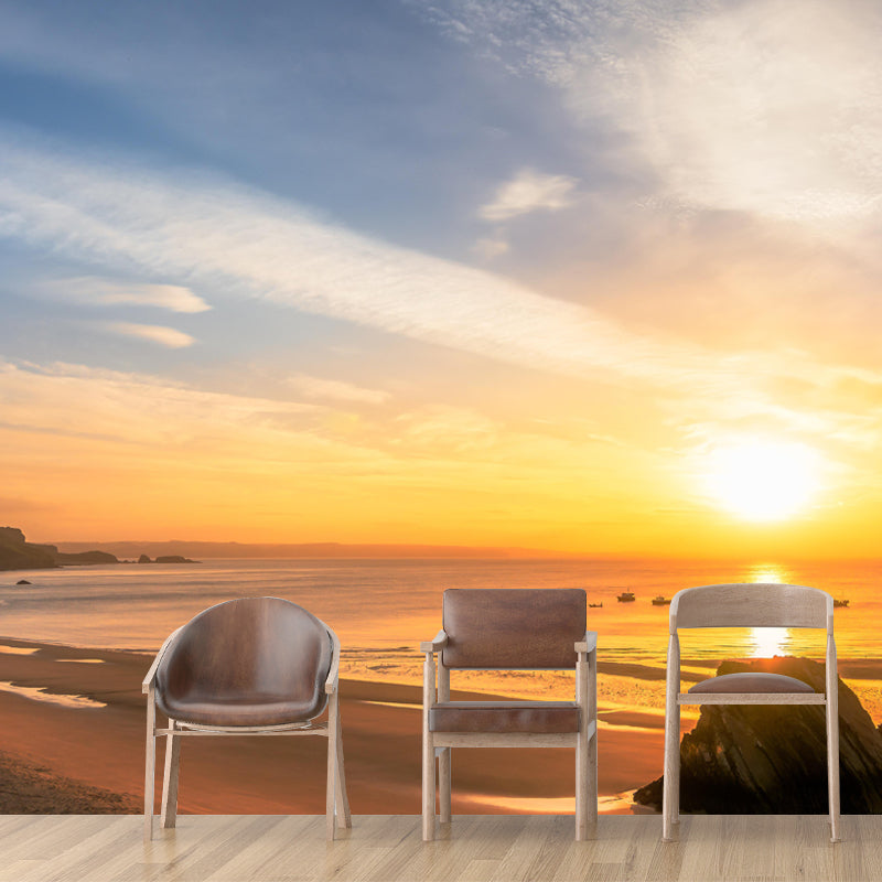 Contemporary Seascape Mural Wall Decor Environment Friendly for Living Room