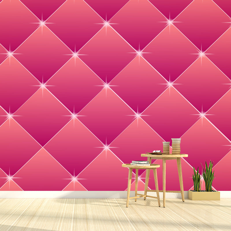 Illustration Geometry Mural Wall Decor Environment Friendly for Dining Room