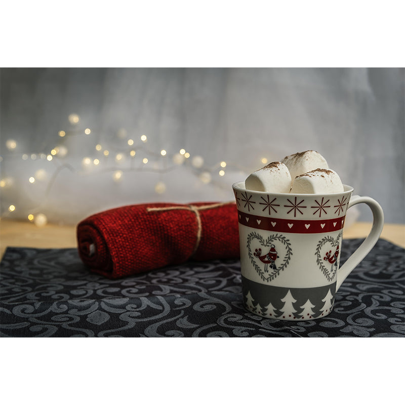 Customized Mural Dessert with Marshmallow Pattern Mildew Resistant Wallpaper Commerce Shop