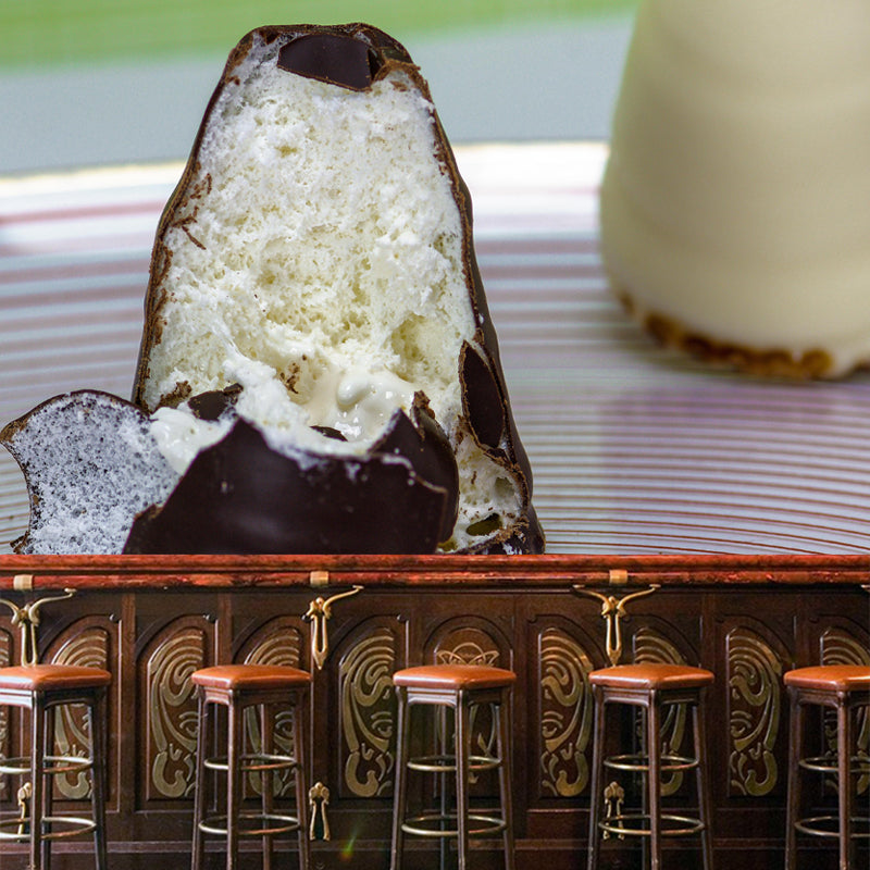 Chocolate Marshmallow Dessert Wall Mural Wallpaper Commerce Shop Water Resistant