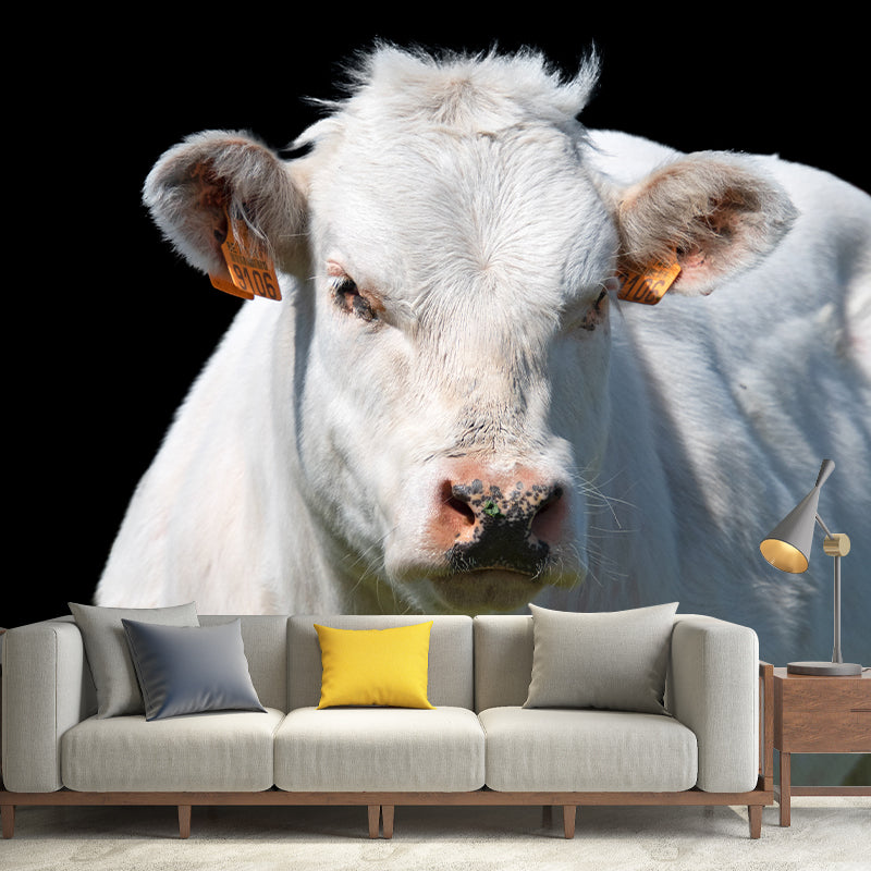 Milk Cow Wall Covering for Home Decoration Living Room Home Decor, Water Resistant