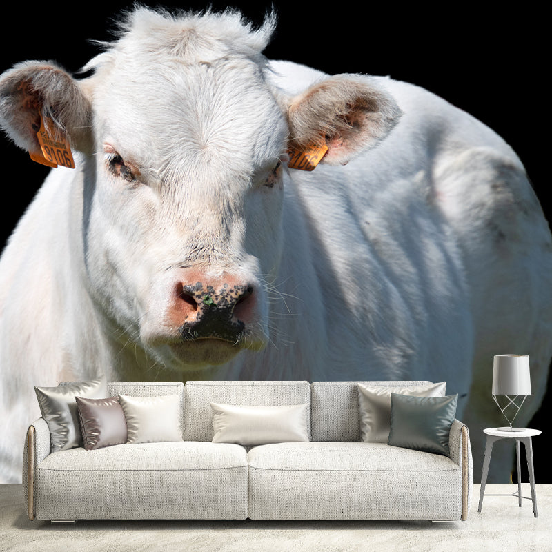 Milk Cow Wall Covering for Home Decoration Living Room Home Decor, Water Resistant