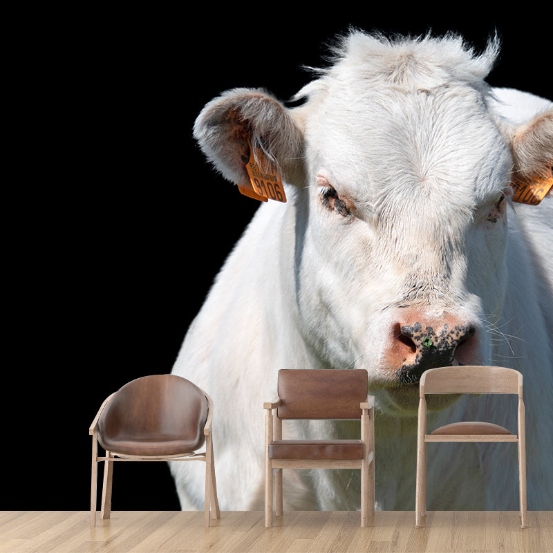 Milk Cow Wall Covering for Home Decoration Living Room Home Decor, Water Resistant