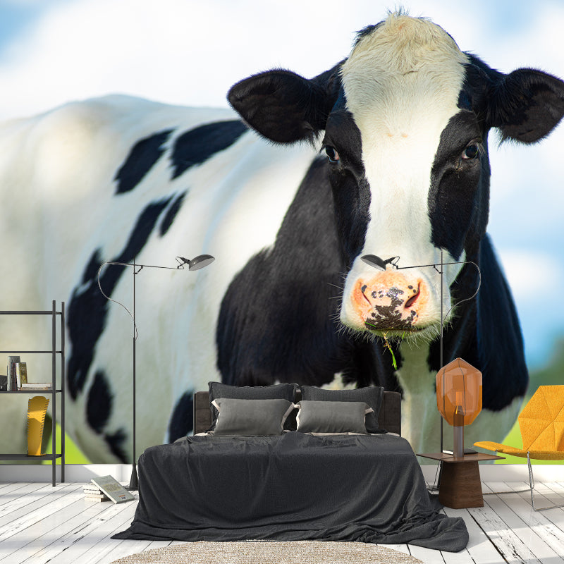 Milk Cow Wall Covering for Home Decoration Living Room Home Decor, Water Resistant