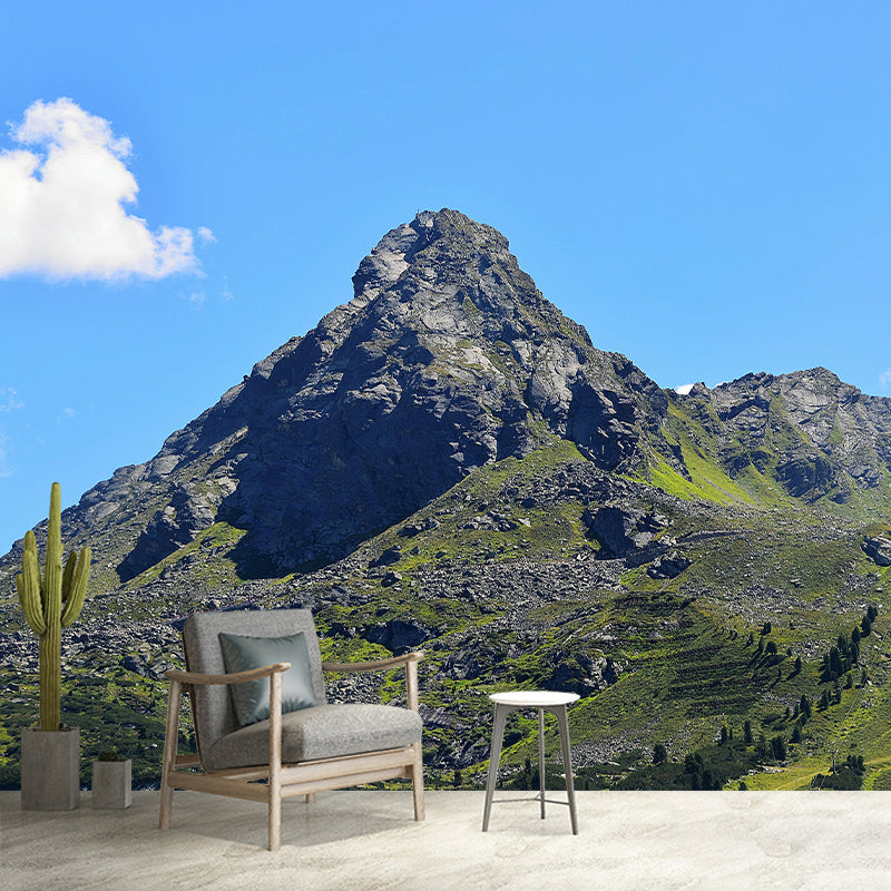 Steep Mountain Wall Covering for Accent Wall Water Resistant, Made to Measure