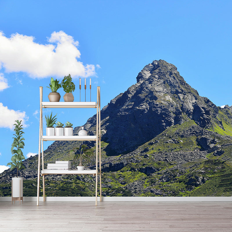 Steep Mountain Wall Covering for Accent Wall Water Resistant, Made to Measure