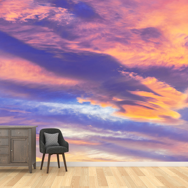 Sky Contemporary Wall Art Gepersonaliseerde Grootte Lichte Kleur Muurschildering Behang voor Eetkamer