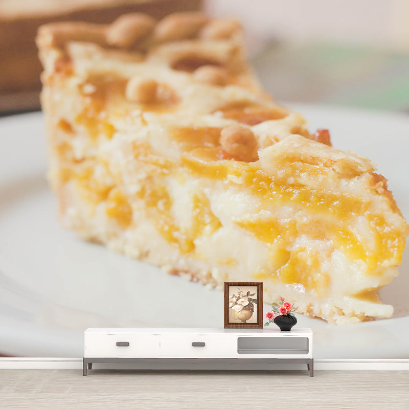 Sweet Cake Wall Covering for Cake Shop Moisture Resistant, Custom Size Available