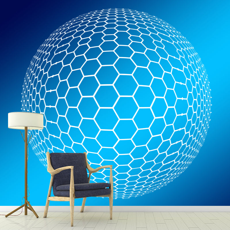 Simple Geometric Illustration Modern Style Wall Covering for Home, Personalized Size