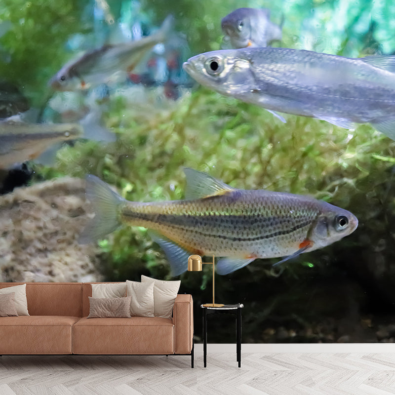 Abundant Sea Creatures Wall Covering for Home Wall Decor, Water Resistant