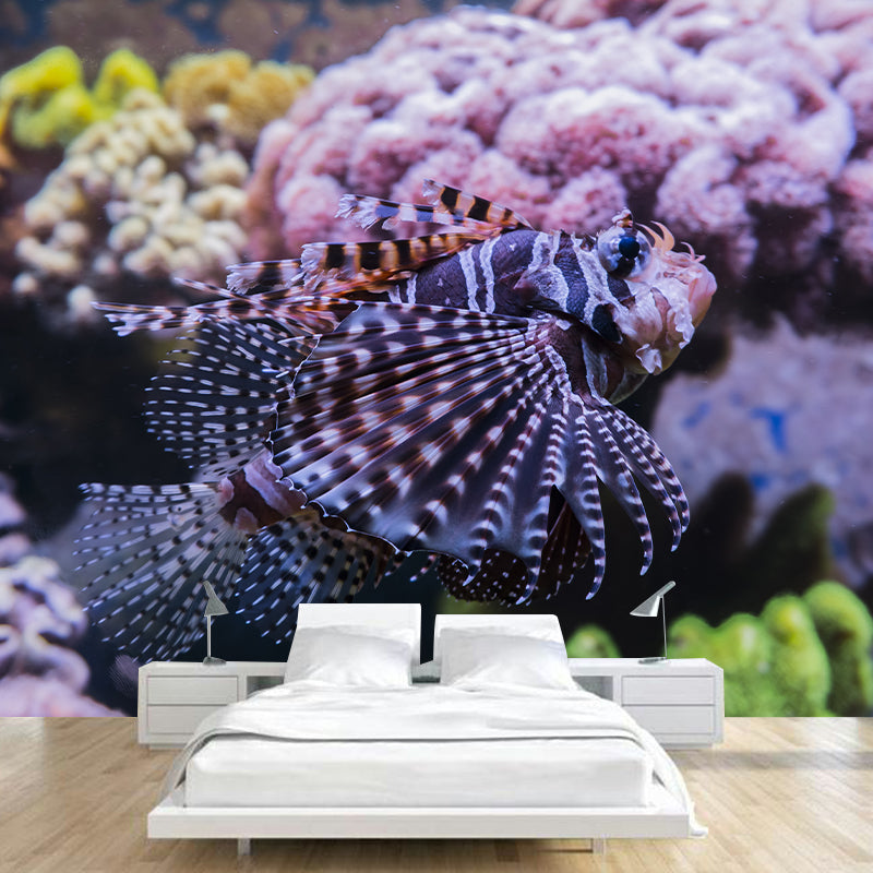 Sea Creatures Wall Decals for Girls Boys Bedroom Water Resistant, Custom Size Available