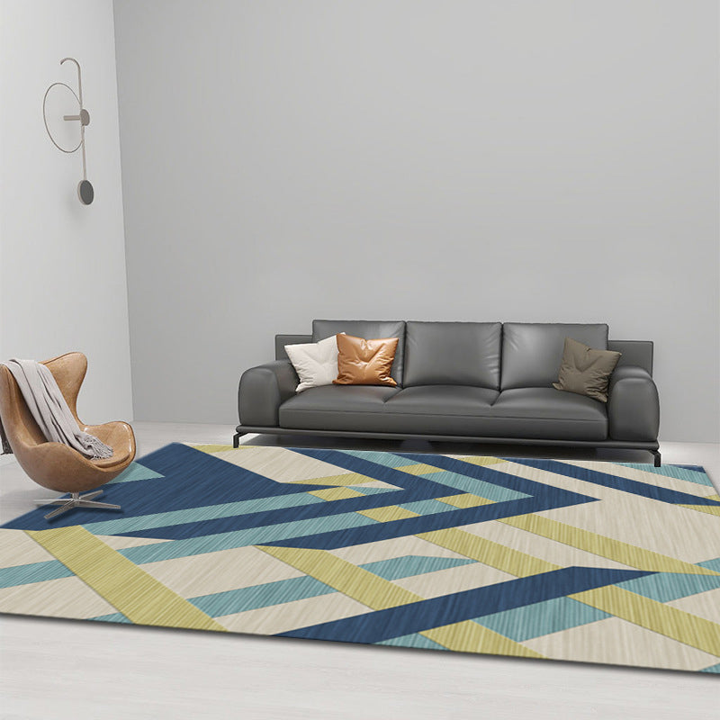 Simplicity Home Decoration Rug Graphic Pattern Area Carpet Polyester Pet Friendly Indoor Carpet