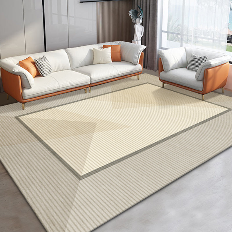 Chic Modern Area Carpet Geometric Pattern Polyester Area Rug Stain Resistant Rug for Home Decor