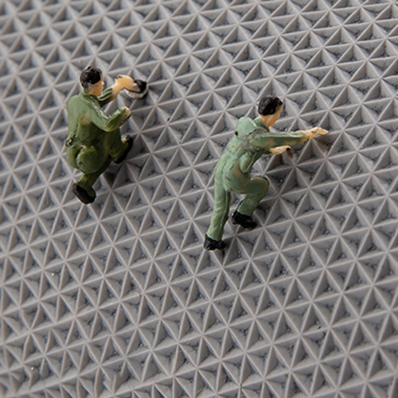 Grey Modern Carpet Polyester Color Block Carpet Washable Carpet for Living Room