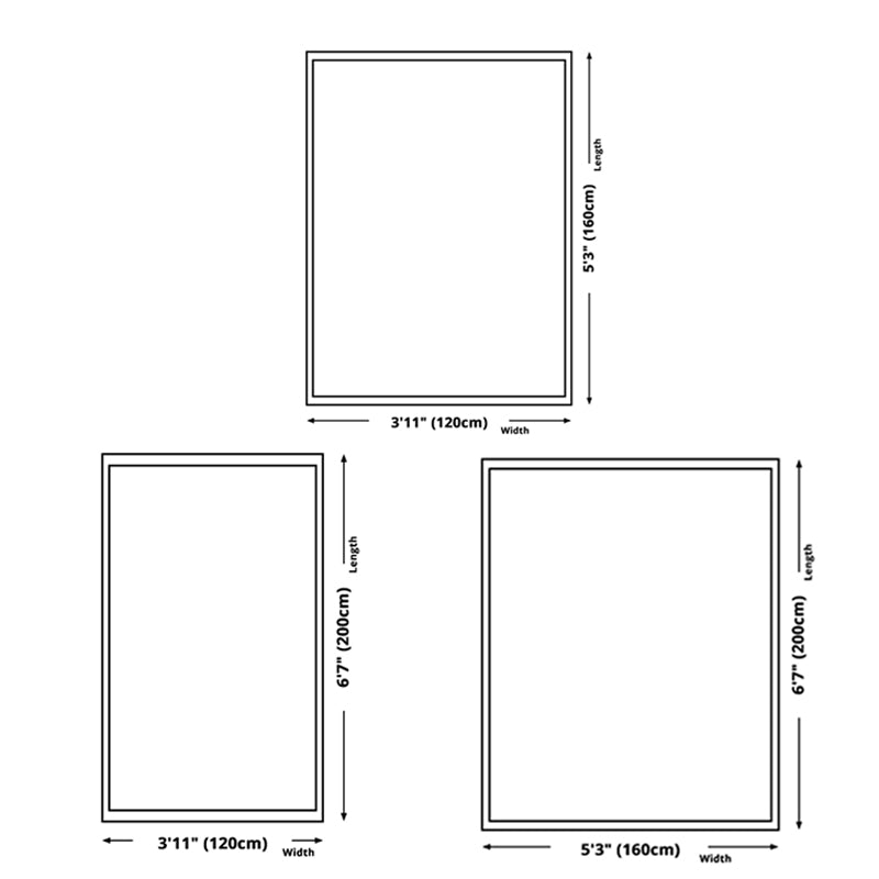 Minimalist Checkered Pattern Carpet Polyester Area Rug Stain Resistant Indoor Carpet for Living Room