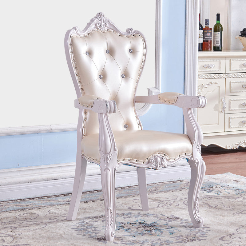 Chaise de baignoire solide de style bouleau de style Europe