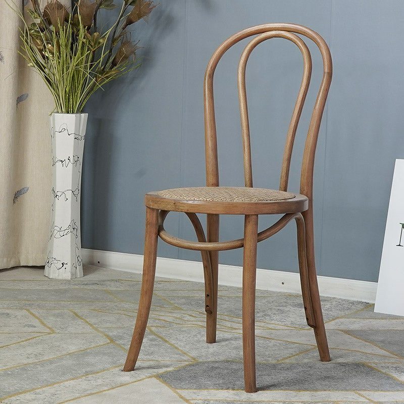 Bentwood Armless Side Dining Chairs Country Style Wood Dining Room Chair