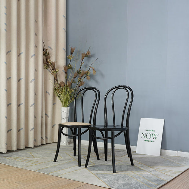 Bentwood Armless Side Dining Chairs Country Style Wood Dining Room Chair